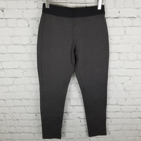GAP | dark grey ponte stretch skinny pants legging - Picture 1 of 7